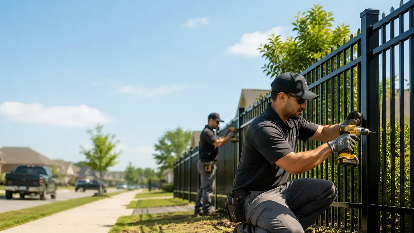 Metal Fence Installation in Troy, SC